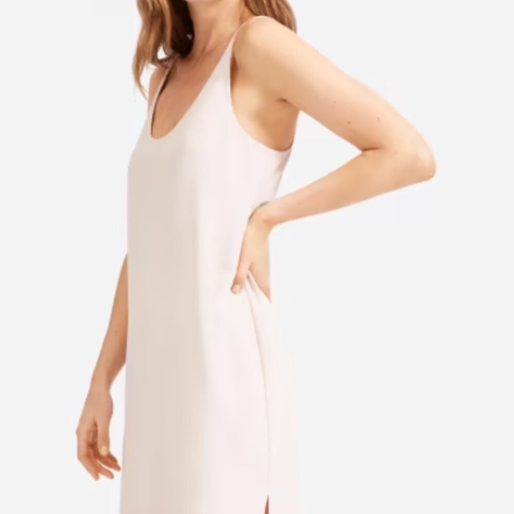 The Japanese GoWeave Slip Dress in Light Rose Pink, Size 2 XS S